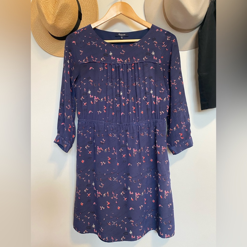 Madewell silk dress
